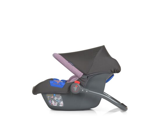 Автокресло El Camino 0-13кг ME 1043 Newborn+ royal violet (ME 1043 NEWBORN+ royal v), изображение 3 Автокресло El Camino 0-13кг ME 1043 Newborn+ royal violet (ME 1043 NEWBORN+ royal v), изображение 3