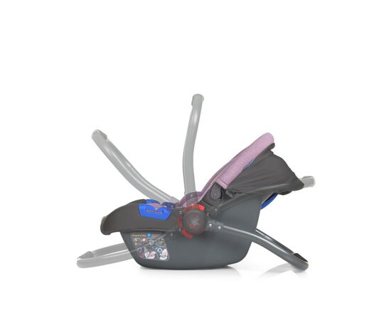 Автокресло El Camino 0-13кг ME 1043 Newborn+ royal violet (ME 1043 NEWBORN+ royal v), изображение 4 Автокресло El Camino 0-13кг ME 1043 Newborn+ royal violet (ME 1043 NEWBORN+ royal v), изображение 4