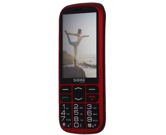 Мобільний телефон Sigma Comfort 50 Optima Red (4827798122228), зображення 3 Мобільний телефон Sigma Comfort 50 Optima Red (4827798122228), зображення 3