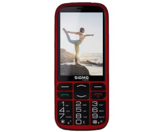 Мобильный телефон Sigma Comfort 50 Optima Red (4827798122228)