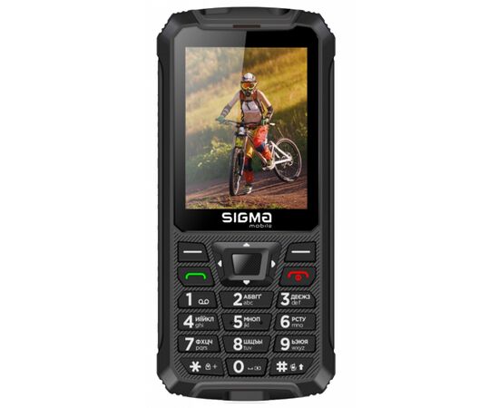 Мобильный телефон Sigma X-treme PR68 Black (4827798122112)