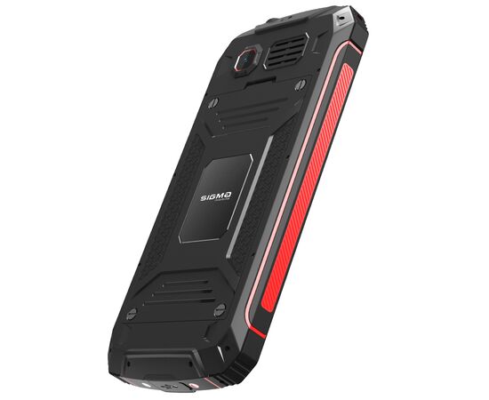Мобільний телефон Sigma X-treme PR68 Black Red (4827798122129), зображення 4 Мобільний телефон Sigma X-treme PR68 Black Red (4827798122129), зображення 4