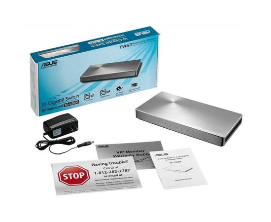 Коммутатор сетевой ASUS XG-U2008, изображение 4 Коммутатор сетевой ASUS XG-U2008, изображение 4