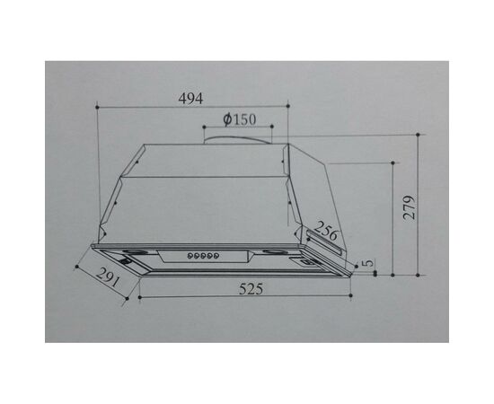Вытяжка кухонная Interline SMART GR A/60/T, изображение 6 Вытяжка кухонная Interline SMART GR A/60/T, изображение 6