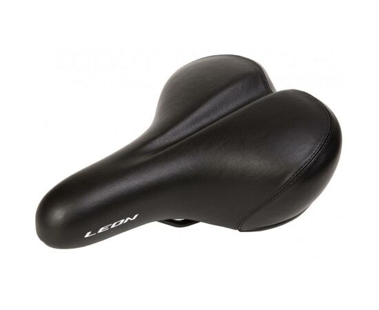 Седло Velotrade комфортное 279*206 черный K.San YBT-8002 c logo LEON (SAD-349)