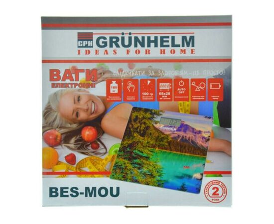 Весы напольные Grunhelm BES-MOU, изображение 2 Весы напольные Grunhelm BES-MOU, изображение 2