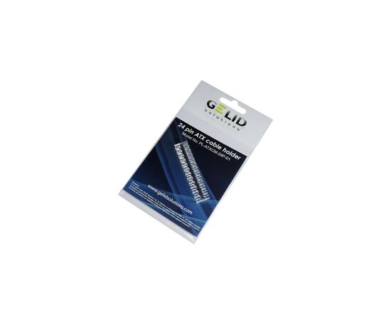 Кабельный организатор Gelid Solutions ATX Cabel holder, 24 канала прозрачный (PL-ATXCM-24P-01), изображение 5 Кабельный организатор Gelid Solutions ATX Cabel holder, 24 канала прозрачный (PL-ATXCM-24P-01), изображение 5