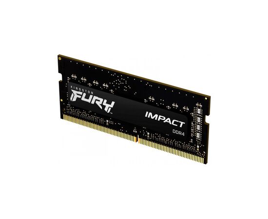 Модуль памяти для ноутбука SoDIMM DDR4 16GB 2666 MHz FURY Impact Kingston Fury (ex.HyperX) (KF426S16IB/16), изображение 2 Модуль памяти для ноутбука SoDIMM DDR4 16GB 2666 MHz FURY Impact Kingston Fury (ex.HyperX) (KF426S16IB/16), изображение 2