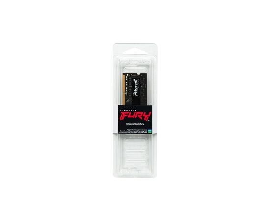 Модуль памяти для ноутбука SoDIMM DDR4 16GB 2666 MHz FURY Impact Kingston Fury (ex.HyperX) (KF426S16IB/16), изображение 3 Модуль памяти для ноутбука SoDIMM DDR4 16GB 2666 MHz FURY Impact Kingston Fury (ex.HyperX) (KF426S16IB/16), изображение 3