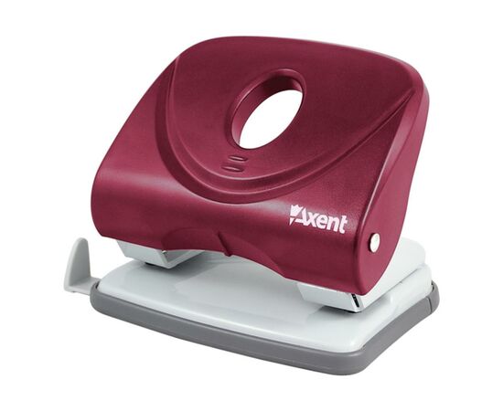 Дырокол Axent Welle-2 plastic, 30sheets, red (3830-06-А)