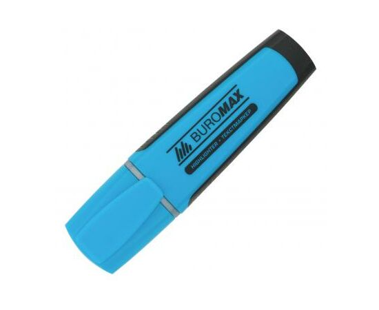 Маркер Buromax highlighter pen, chisel tip, blue (BM.8900-02)