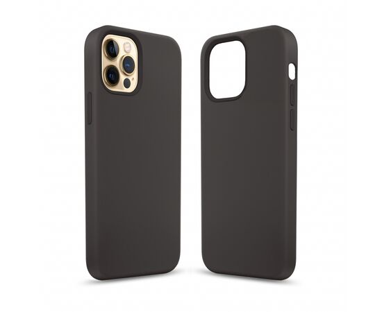 Чехол для моб. телефона MakeFuture Apple iPhone 12 Pro Max Premium Silicone Black (MCLP-AI12PMBK)