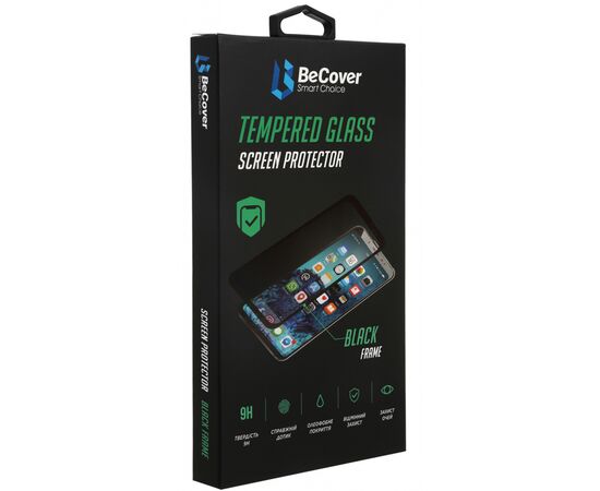 Стекло защитное BeCover Motorola Moto E7 Power / E7i Power Black (706450)