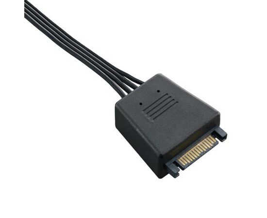 Кабель питания Silver Stone 3xSATA(180), 2х2200F (SST-CP06-L), изображение 4 Кабель питания Silver Stone 3xSATA(180), 2х2200F (SST-CP06-L), изображение 4