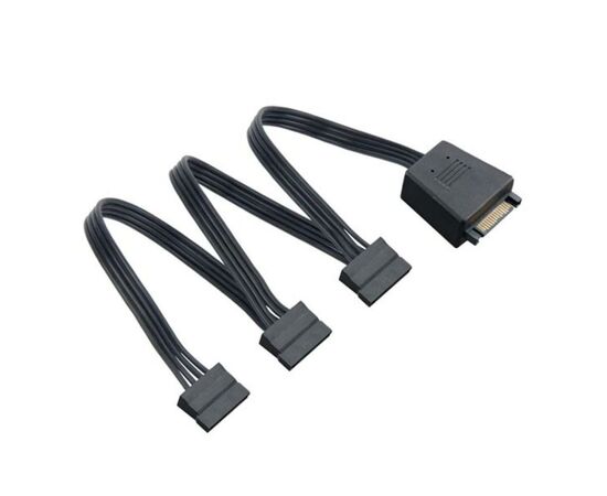Кабель живлення Silver Stone 3xSATA(180), 2х2200F (SST-CP06-L)