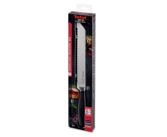 Кухонный нож Tefal Ingenio для хлеба 20 см (K0910414), изображение 3 Кухонный нож Tefal Ingenio для хлеба 20 см (K0910414), изображение 3