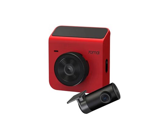 Видеорегистратор Xiaomi 70mai Dash Cam A400+Rear Cam RC09 Set (A400-1) Red (A400+RC09 Red)