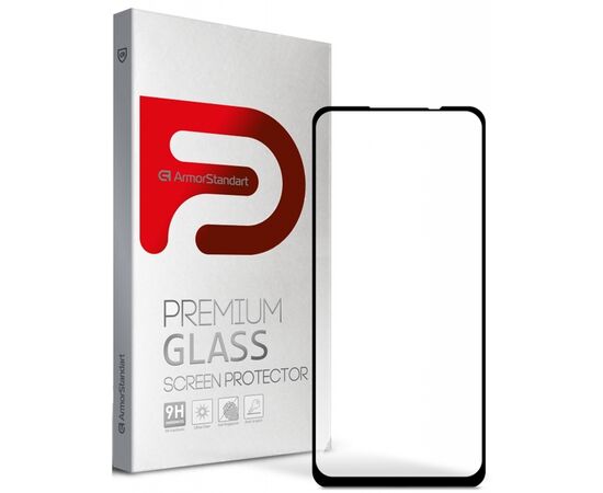 Стекло защитное Armorstandart Full Glue Xiaomi Poco M3 Pro Black (ARM59436)
