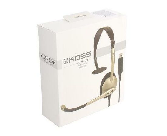 Наушники Koss CS95 USB Mono (CS95 USB), изображение 6 Наушники Koss CS95 USB Mono (CS95 USB), изображение 6