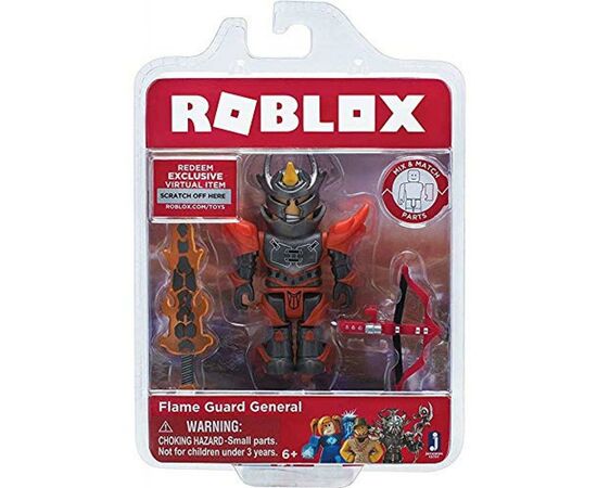 Фигурка для геймеров Jazwares Roblox Core Figures Flame Guard General (10797R), изображение 2 Фигурка для геймеров Jazwares Roblox Core Figures Flame Guard General (10797R), изображение 2