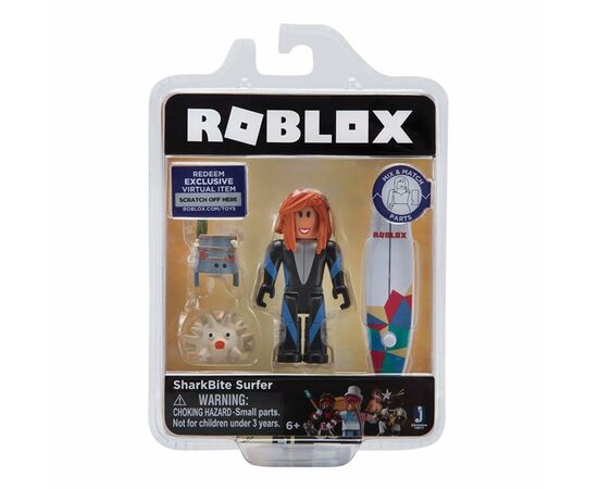 Фигурка для геймеров Jazwares Roblox Core Figures Sharkbite Surfer (19877R), изображение 4 Фигурка для геймеров Jazwares Roblox Core Figures Sharkbite Surfer (19877R), изображение 4