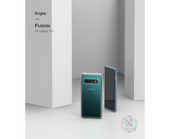 Чехол для моб. телефона Ringke Fusion Samsung Galaxy S10 Clear (RCS4514), изображение 4 Чехол для моб. телефона Ringke Fusion Samsung Galaxy S10 Clear (RCS4514), изображение 4