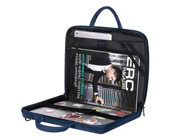 Сумка для ноутбука Tucano 14" Darkolor Blue (BDA1314-B), изображение 10 Сумка для ноутбука Tucano 14" Darkolor Blue (BDA1314-B), изображение 10