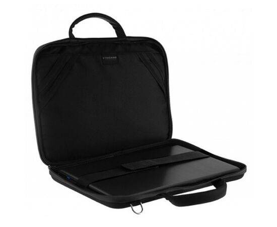Сумка для ноутбука Tucano 14" Darkolor Black (BDA1314-BK), изображение 3 Сумка для ноутбука Tucano 14" Darkolor Black (BDA1314-BK), изображение 3