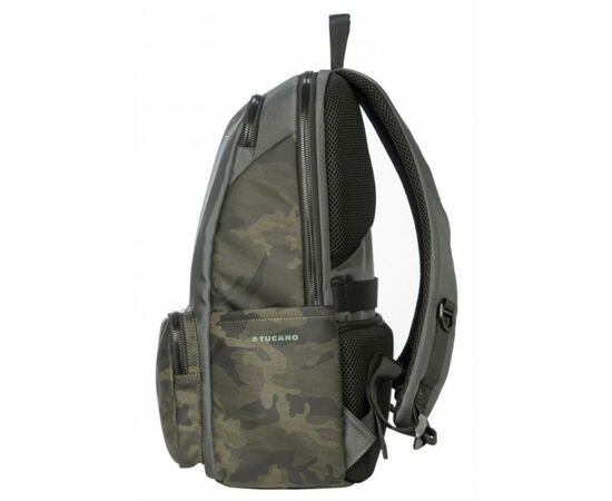 Рюкзак для ноутбука Tucano 15.6" Terras Camouflage, Military green (BKTER15-CAM-VM), изображение 3 Рюкзак для ноутбука Tucano 15.6" Terras Camouflage, Military green (BKTER15-CAM-VM), изображение 3