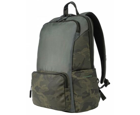 Рюкзак для ноутбука Tucano 15.6" Terras Camouflage, Military green (BKTER15-CAM-VM), изображение 5 Рюкзак для ноутбука Tucano 15.6" Terras Camouflage, Military green (BKTER15-CAM-VM), изображение 5