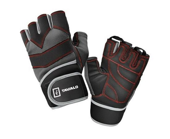 Рукавички для фітнесу Tavialo Men L Black-Gray (189204008)
