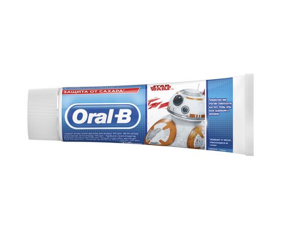 Детская зубная паста Oral-B Junior Star Wars 75 мл (8001090655141), изображение 4 Детская зубная паста Oral-B Junior Star Wars 75 мл (8001090655141), изображение 4