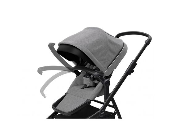 Коляска Thule Sleek Black/Grey Melange (TH 11000021), изображение 7 Коляска Thule Sleek Black/Grey Melange (TH 11000021), изображение 7
