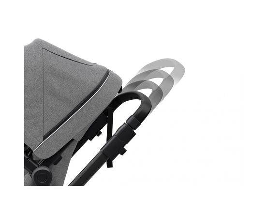 Коляска Thule Sleek Black/Grey Melange (TH 11000021), изображение 8 Коляска Thule Sleek Black/Grey Melange (TH 11000021), изображение 8