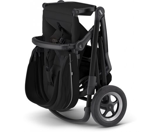 Коляска Thule Sleek Midnight Black on Black (TH 11000025), изображение 3 Коляска Thule Sleek Midnight Black on Black (TH 11000025), изображение 3