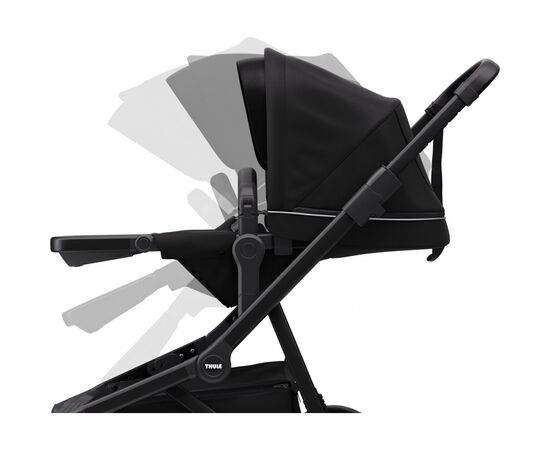 Коляска Thule Sleek Midnight Black on Black (TH 11000025), изображение 5 Коляска Thule Sleek Midnight Black on Black (TH 11000025), изображение 5