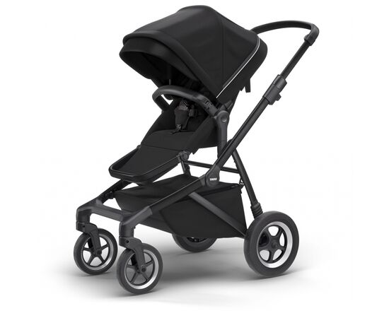 Коляска Thule Sleek 2 в 1 Midnight Black on Black (TH 11000026), изображение 3 Коляска Thule Sleek 2 в 1 Midnight Black on Black (TH 11000026), изображение 3