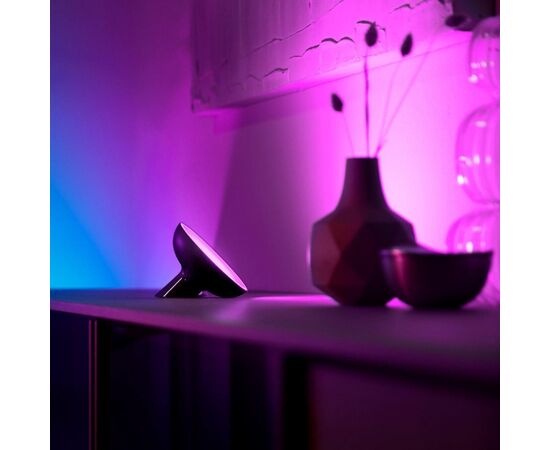 Настольная лампа Philips Hue Bloom, Color, BT, DIM, чорна (929002376001), изображение 5 Настольная лампа Philips Hue Bloom, Color, BT, DIM, чорна (929002376001), изображение 5
