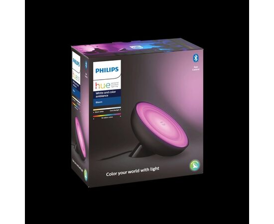 Настольная лампа Philips Hue Bloom, Color, BT, DIM, чорна (929002376001), изображение 9 Настольная лампа Philips Hue Bloom, Color, BT, DIM, чорна (929002376001), изображение 9