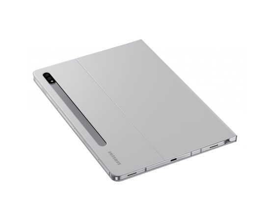 Чехол для планшета Samsung Book Cover Galaxy Tab S7/S8 (T875/X700/X706) Light Gray (EF-BT630PJEGRU), изображение 7 Чехол для планшета Samsung Book Cover Galaxy Tab S7/S8 (T875/X700/X706) Light Gray (EF-BT630PJEGRU), изображение 7
