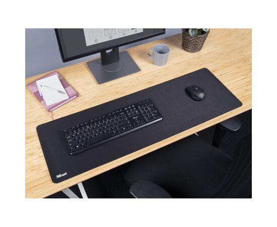 Коврик для мышки Trust Mouse Pad XXL Black (24194), изображение 2 Коврик для мышки Trust Mouse Pad XXL Black (24194), изображение 2