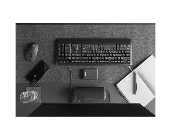 Клавиатура 2E KS130 USB Black (2E-KS130UB), изображение 2 Клавиатура 2E KS130 USB Black (2E-KS130UB), изображение 2
