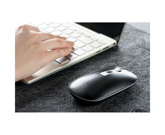 Мышка 2E MF290 Rechargeable Bluetooth+ Wireless Black (2E-MF290WB), изображение 7 Мышка 2E MF290 Rechargeable Bluetooth+ Wireless Black (2E-MF290WB), изображение 7