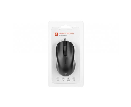 Мышка 2E MF150 USB Black (2E-MF150UB), изображение 3 Мышка 2E MF150 USB Black (2E-MF150UB), изображение 3
