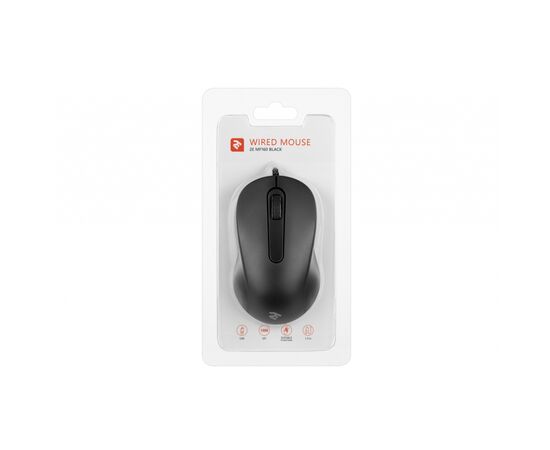 Мышка 2E MF160 USB Black (2E-MF160UB), изображение 3 Мышка 2E MF160 USB Black (2E-MF160UB), изображение 3
