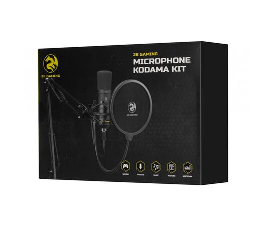 Мікрофон 2E Gaming Kodama Kit Black (2E-MG-STR-KITMIC), зображення 2 Мікрофон 2E Gaming Kodama Kit Black (2E-MG-STR-KITMIC), зображення 2