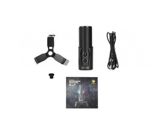 Мікрофон 2E Gaming Kumo Pro Black (2E-MG-STR-4IN1MIC), зображення 6 Мікрофон 2E Gaming Kumo Pro Black (2E-MG-STR-4IN1MIC), зображення 6