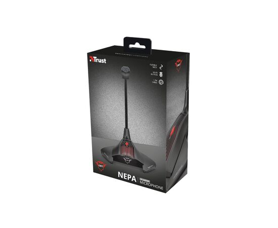 Мікрофон Trust GXT239 Nepa Black (23467), зображення 7 Мікрофон Trust GXT239 Nepa Black (23467), зображення 7