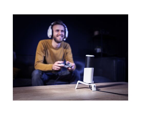 Мікрофон Trust GXT 258W Fyru USB 4-in-1 PS5 Compatible White (24257), зображення 12 Мікрофон Trust GXT 258W Fyru USB 4-in-1 PS5 Compatible White (24257), зображення 12