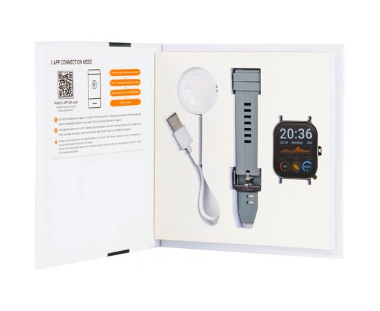 Смарт-часы Amico GO FUN Pulseoximeter and Tonometer gray (850474), изображение 4 Смарт-часы Amico GO FUN Pulseoximeter and Tonometer gray (850474), изображение 4